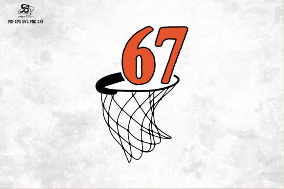 Basketball 67 SVG PNG: A Fresh Graphics and Illustrations Asset for Publishers