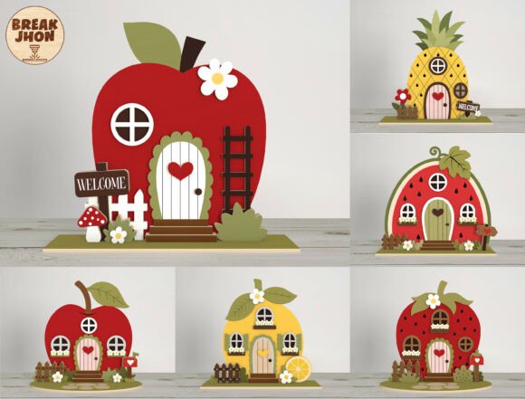 Fruit Fairy House Laser Cut SVG Bundle Review