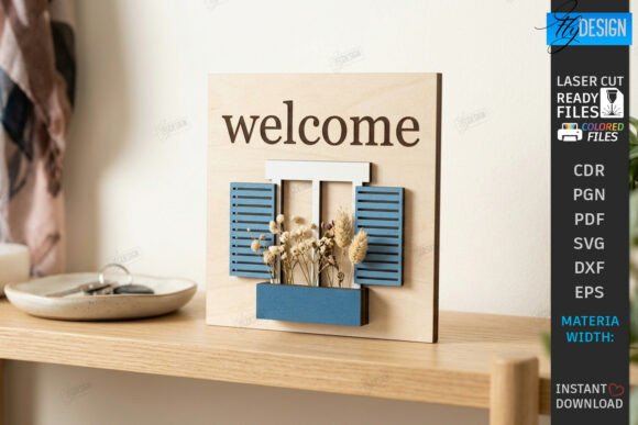 Miniature Welcome Sign Plaque Laser Cut: A Designer’s Review