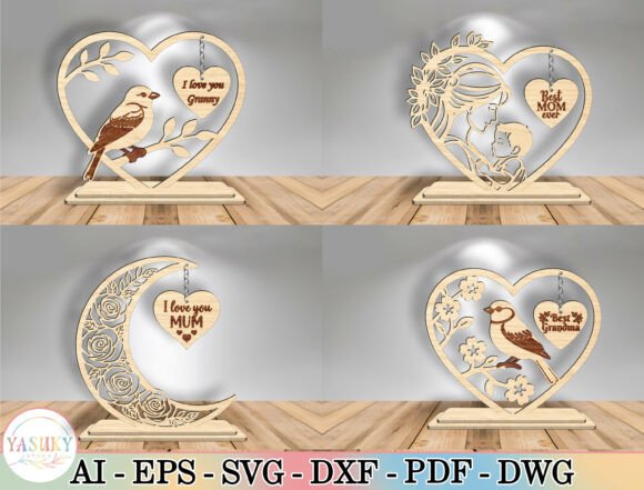 Mother S Day Laser Cut File SVG Bundle