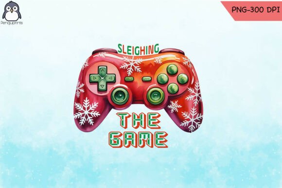 Sleighing the Game Holiday Gamer PNG Review